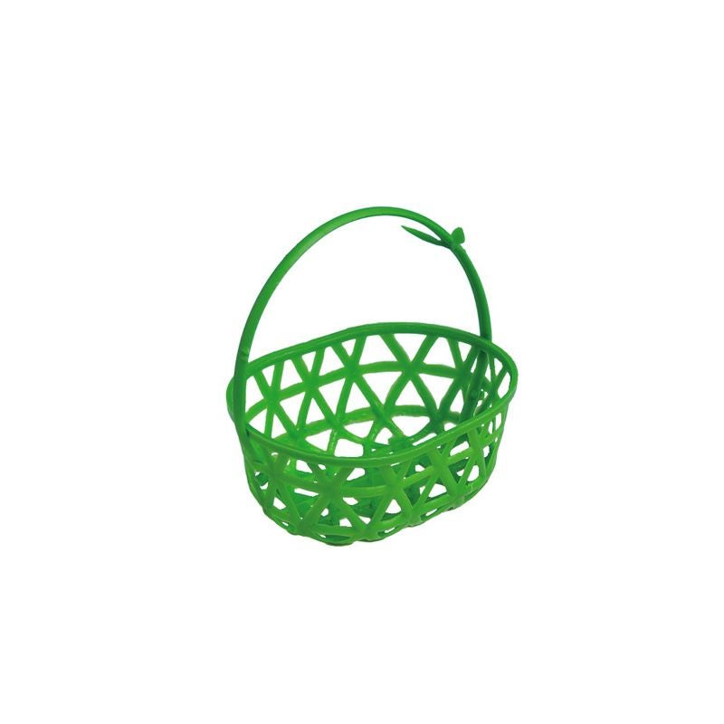 造花/ミニかご緑