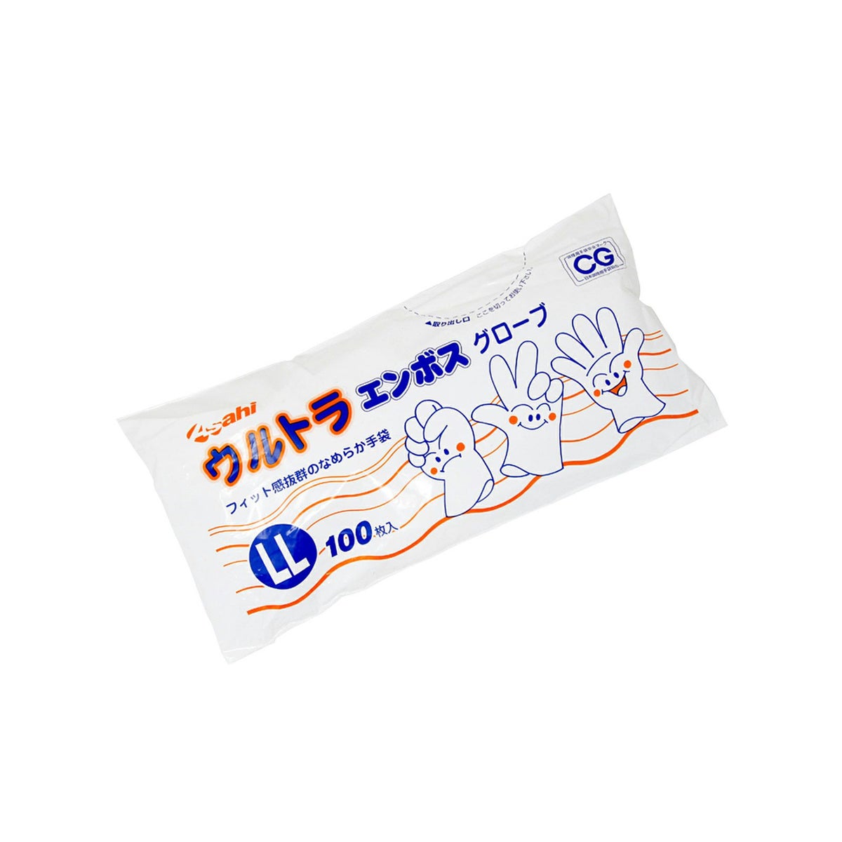 ウルトラエンボス ナチュラル 袋入(100枚×60袋) ※ケース販売※